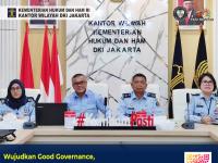 Wujudkan Good Governance, Kanwil Kemenkumham DKI Jakarta Hadiri Workshop Teknik Penilaian dan Maturitas SPIP Terintegrasi