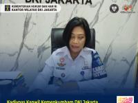 Kadivpas Kanwil Kemenkumham DKI Jakarta  Ikuti Pelatihan Online Mitigasi Gempa Bumi  dan Tsunami pada Lapas, Rutan dan LPKA oleh BMKG