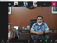 Jaga Integritas Dan Pelayanan Terbaik Pegawai Lapas Narkotika Jakarta Apel Pagi Dengan Menerapkan Protokol Kesehatan