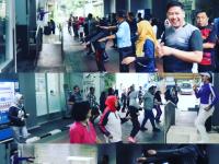 Kantor Imigrasi Kelas I Khusus Jakarta Barat Melaksanakan Senam Bersama