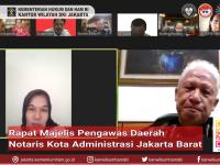 Rapat Majelis Pengawas Daerah Notaris Kota Administrasi Jakarta Barat