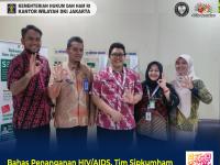 Bahas Penanganan HIV/AIDS, Tim Sipkumham Sambangi Dinkes Provinsi DKI Jakarta