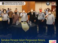 Samakan Persepsi dalam Pengawasan Notaris, Kanwil Kemenkumham DKI Jakarta Fasilitasi Pelaksanaan Rakor MPDN dan MPWN DKI Jakarta