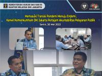 Memasuki Transisi Pandemi Menuju Endemi, Kanwil Kemenkumham DKI Jakarta Pertajam Akuntabilitas Pelayanan Publik 