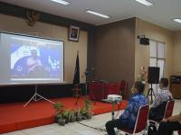 Petugas Lapas Narkotika Jakarta Ikuti Seminar Nasional Peringatan Hari Pers Nasional Tahun 2021 Secara Virtual