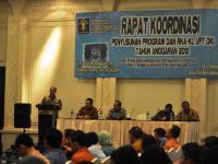 Rapat Koordinasi Penyusunan Program dan RKA-KL 2013 UPT DKI Kantor Wilayah Kementerian Hukum dan HAM DKI Jakarta Tahun Anggaran 2012.