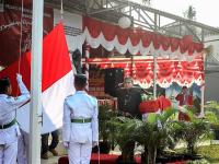 Upacara Hari Kemerdekaan Republik Indonesia ke-73 Rutan Cipinang