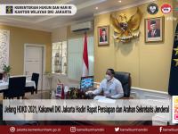 Jelang HDKD 2021, Kakanwil DKI Jakarta Hadiri Rapat Persiapan dan Arahan Sekretaris Jenderal 