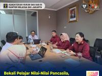 Bekali Pelajar Nilai-Nilai Pancasila, Kanwil Kemenkumham DKI Jakarta Siap Gandeng BPIP