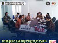 Tingkatkan Kualitas Pelayanan Publik, Kanwil Kemenkumham DKI Jakarta Laksanakan Monitoring Verifikasi Data Lapangan Hari Terakhir