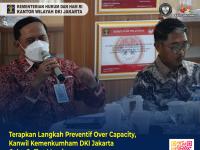 Terapkan Langkah Preventif Over Capacity, Kanwil Kemenkumham DKI Jakarta Gelar Coffee Morning Permenkumham No. 7 Tahun 2022