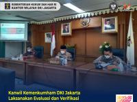 Kanwil Kemenkumham DKI Jakarta Laksanakan Evaluasi dan Verifikasi Data Pelaporan Penilaian KKPHAM Kepulauan Seribu