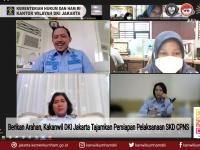 Berikan Arahan, Kakanwil DKI Jakarta Tajamkan Persiapan Pelaksanaan SKD CPNS