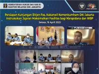 Persiapan Kunjungan Dirjen Pas, Kakanwil Kemenkumham DKI Jakarta Instruksikan Jajaran Maksimalkan Fasilitas bagi Narapidana dan WBP
