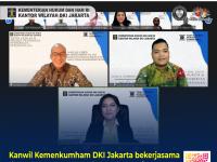 Kanwil Kemenkumham DKI Jakarta bekerjasama dengan Tanya Tanya Hukum Community Sosialisasikan Perseroan Perorangan 