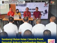 Sambangi Rutan Kelas I Jakarta Pusat, Penyuluh Hukum Sosialisasikan Bantuan Hukum Gratis dan Hak Warga Binaan