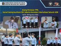 Jelang Penilaian TPN, Kanwil Kemenkumham DKI Jakarta Konsisten Internalisasi Seluruh ASN