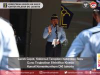 Gerak Cepat, Kakanwil Terapkan Kebijakan Baru Guna Tingkatkan Efektifitas Kinerja Kanwil Kemenkumham DKI Jakarta