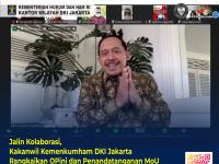 Jalin Kolaborasi, Kakanwil Kemenkumham DKI Jakarta Rangkaikan OPini dan Penandatanganan MoU OBH Universitas YARSI