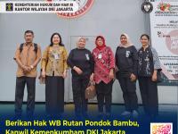Berikan Hak WB Rutan Pondok Bambu, Kanwil Kemenkumham DKI Jakarta Rutinkan Penyuluhan Hukum