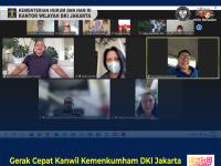 Gerak Cepat Kanwil Kemenkumham DKI Jakarta Tindaklanjuti Jukrah Sekretaris Jenderal Antisipasi Potensi Gangguan Keamanan