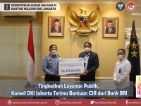 Tingkatkan Layanan Publik, Kanwil DKI Jakarta Terima Bantuan CSR dari Bank BRI