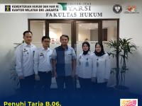Penuhi Tarja B.06, Kanwil Kemenkumham DKI Jakarta Audiensi ke Universitas Yarsi