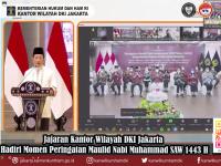 Jajaran Kantor Wilayah DKI Jakarta Hadiri Momen Peringatan Maulid Nabi Muhammad SAW