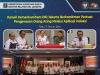 Kanwil Kemenkumham DKI Jakarta Berkomitmen Perkuat Pengawasan Orang Asing Melalui Aplikasi Induksi
