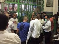 Satgas Kamtib bersama CPNS Penjaga Tahanan menggelar Sidak Halinar di Lapas Cipinang Jakarta