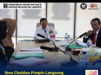 Ibnu Chuldun Pimpin Langsung Sidang Pemeriksaan MKNW DKI Jakarta