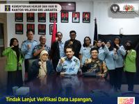 Tindak Lanjut Verifikasi Data Lapangan, Kanwil Kemenkumham DKI Jakarta Evaluasi dan Kembangkan Fitur Sipkumham