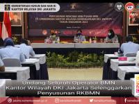 Undang Seluruh Operator BMN, Kantor Wilayah DKI Jakarta Selenggarakan Penyusunan RKBMN