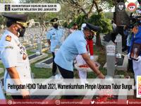 Peringatan HDKD Tahun 2021, Wamenkumham Pimpin Upacara Tabur Bunga