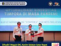 Dihadiri Wagub DKI, Kanim Selatan Gelar Rapat Koordinasi Untuk Optimalkan Tim Pengawasan Orang Asing Saat Pandemi