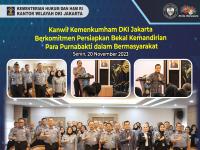 Kanwil Kemenkumham DKI Jakarta Berkomitmen Persiapkan Bekal Kemandirian Para Purnabakti dalam Bermasyarakat