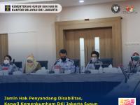 Jamin Hak Penyandang Disabilitas, Kanwil Kemenkumham DKI Jakarta Susun Raperda tentang Penghormatan, Pelindungan, dan Pemenuhan Hak Penyandang Disabilitas