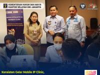 Konsisten Gelar Mobile IP Clinic, Kanwil Kemenkumham DKI Jakarta Fokus Tingkatkan Kesadaran akan Pentingnya Kekayaan Intelektual