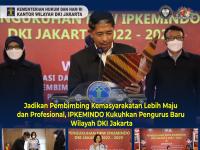 Jadikan Pembimbing Kemasyarakatan Lebih Maju dan Profesional, IPKEMINDO Kukuhkan Pengurus Baru Wilayah DKI Jakarta