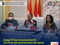 Hadapi TPI Itjen Kemenkumham RI, Tim PZI Kanwil Kemenkumham DKI Jakarta Matangkan Persiapan