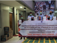 Lapas Narkotika Jakarta Kembali Berikan Asimilasi Rumah  Kepada 6 Orang Warga Binaan Pemasyarakatan