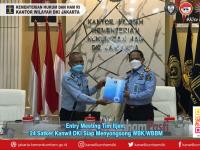 Entry Meeting Tim Inspektorat Jenderal, 24 Satker Kanwil DKI Siap Menyongsong WBK/WBBM