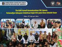 Tim RuKI Kanwil Kemenkumham DKI Jakarta Perkenalkan Kekayaan Intelektual Sejak Dini pada Siswa Sekolah Dasar
