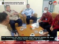 Koordinasi Persiapan Pemberian 400 Paket Sembako Ke Kabupaten Kepulauan Seribu