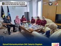 Kanwil Kemenkumham DKI Jakarta Siapkan Pemenuhan HAM Bagi Pemilih Pemula serta Pengenalan Prinsip dan Nilai HAM kepada Pelajar