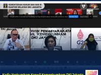 Kadiv Yankumham Kanwil Kemenkumham DKI Jakarta Apresiasi Komitmen Pegawai dalam Berkinerja