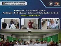 RUKI Goes To School Beri Edukasi Pentingnya Perlindungan Kekayaan Intelektual di SMK 46
