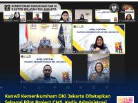 Kanwil Kemenkumham DKI Jakarta Ditetapkan Sebagai Pilot Project CMS, Kadiv Administrasi Apresiasi Kepedulian Pegawai