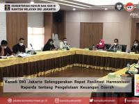 Kanwil DKI Jakarta Selenggarakan Rapat Fasilitasi Harmonisasi Raperda tentang Pengelolaan Keuangan Daerah