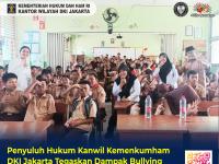 Penyuluh Hukum Kanwil Kemenkumham DKI Jakarta Tegaskan Dampak Bullying pada Pelajar di SDN Cengkareng Timur 03